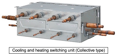 Photograph of Cooling and heating switching unit (Collective type)