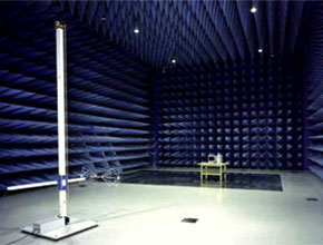 Photo : 10m method RF semi-anechoic chamber.