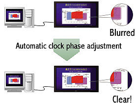Automatic clock phase adjustment
