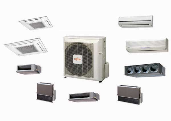 Line-up of Energy-saving DC Inverter Multi Air Conditioners Photo.