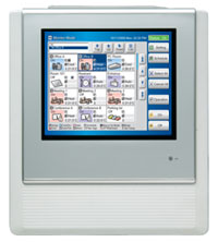 Touch panel type central remote controller(image)