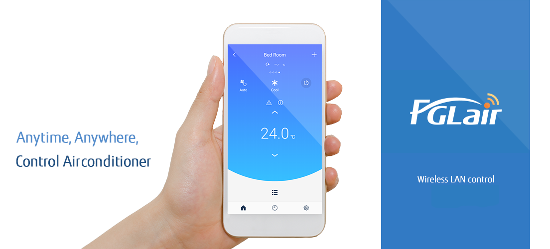 FGLair™ app: Wireless LAN control for air conditioner - FUJITSU GENERAL  GLOBAL