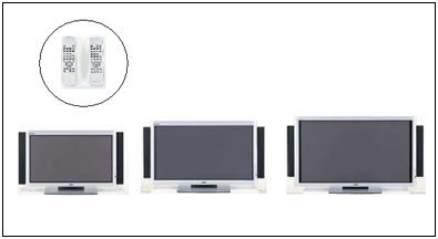 P42HTS40、P50XTA40、P55XTS40写真