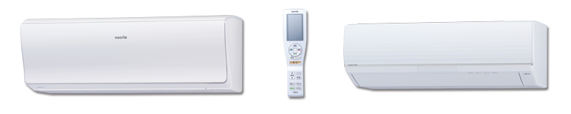 写真 : 「nocria」Zシリーズ室内機 / リモコン / 「nocria」Sシリーズ室内機