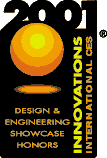 CES Innovations - Design & Engineering Showcase Award, January 2001.