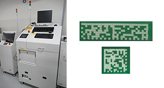 基板バーコード印字装置
