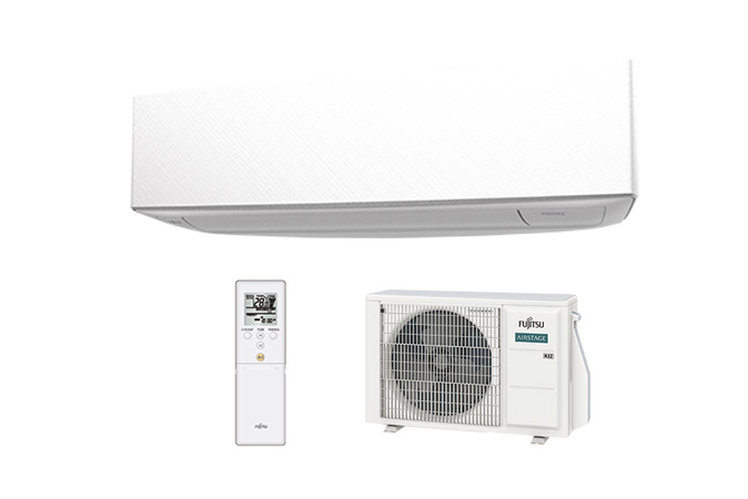 Inneneinheit, Fernbedienung, Außeneinheit