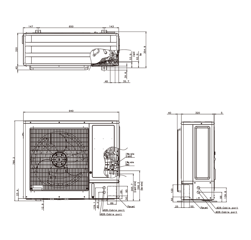 Außeneinheit Außeneinheit