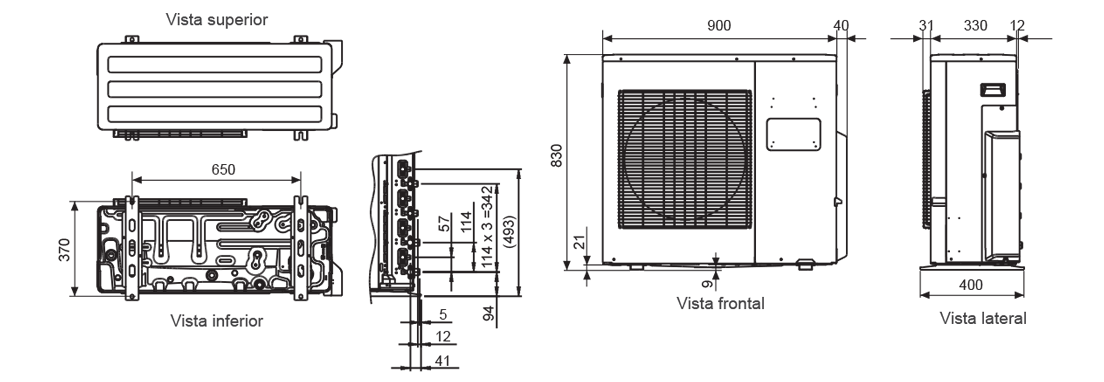 Unidade Externa Unidade Externa