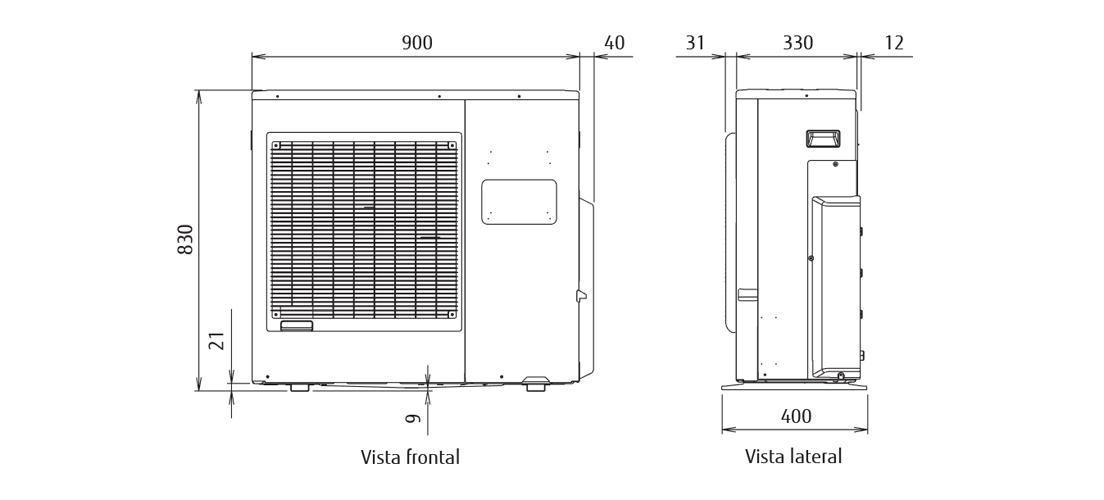 Unidade Externa Unidade Externa