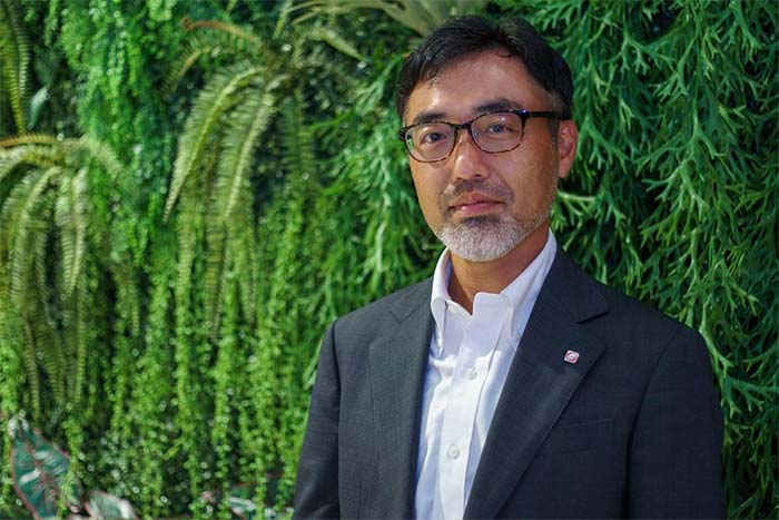Sr. Akihide Sayama, presidente da Fujitsu General do Brasil. (Imagem: Arquivo pessoal)