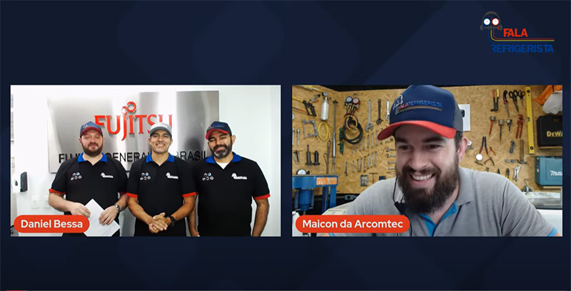 Centro de Treinamento da Fujitsu General do Brasil recebe o programa Fala Refrigerista