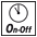 Timer ON-OFF : O timer ON-OFF pode ser programado para operar somente uma vez.