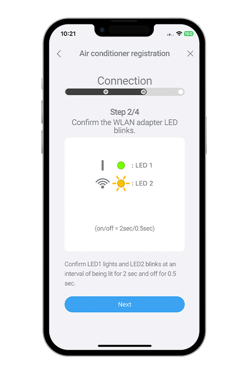 Appuyez sur le bouton WPS du routeur WLAN auquel vous vous connectez.