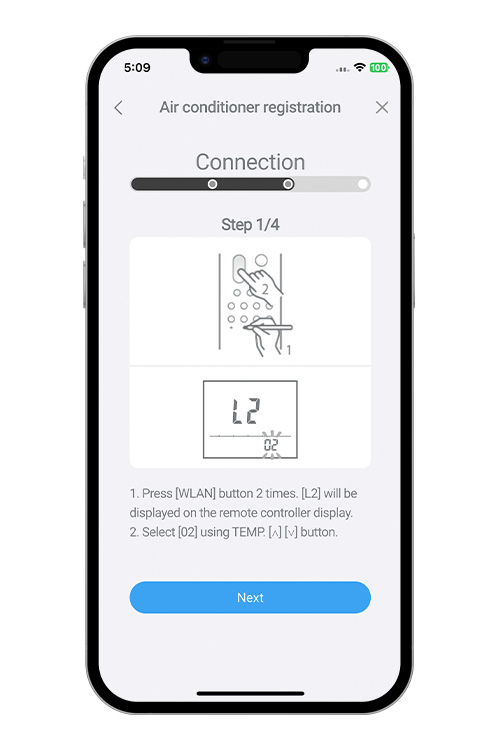 Appuyez sur le bouton WPS du routeur WLAN auquel vous vous connectez. Consultez le manuel d’utilisation du routeur WLAN pour connaître l’emplacement du bouton et la façon d’appuyer dessus.