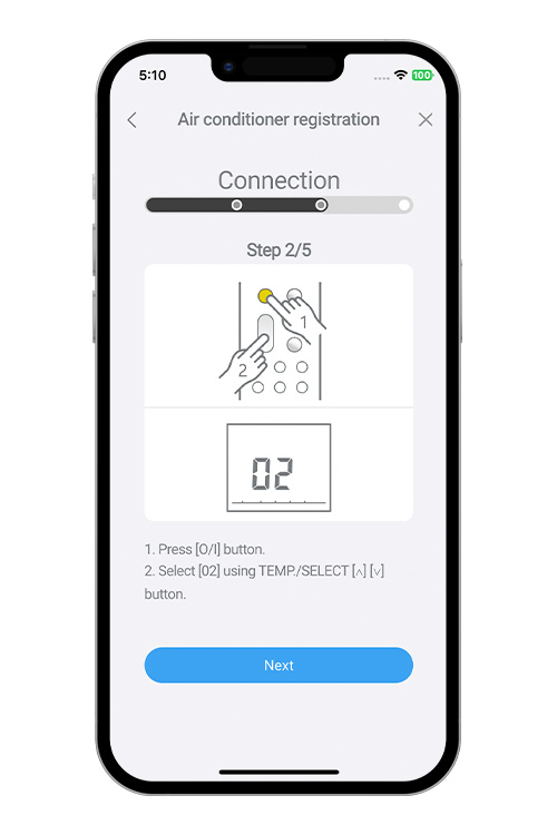 Appuyez sur le bouton WPS du routeur WLAN auquel vous vous connectez. Consultez le manuel d’utilisation du routeur WLAN pour connaître l’emplacement du bouton et la façon d’appuyer dessus.