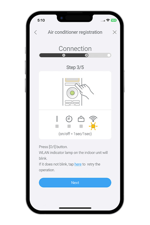 Appuyez sur le bouton WPS du routeur WLAN auquel vous vous connectez. Consultez le manuel d’utilisation du routeur WLAN pour connaître l’emplacement du bouton et la façon d’appuyer dessus.