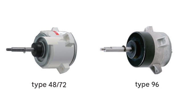 Économies d'énergie élevées et conception de conduits flexible grâce à l'utilisation d'un moteur CC