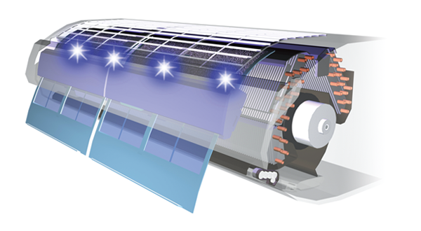 Automatic self-cleaning filter system image