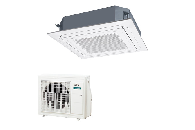 Unidad interior, control remoto, unidad exterior