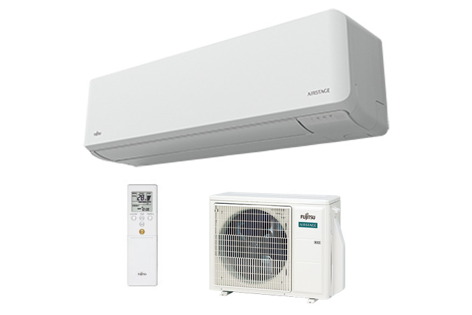 Unidad interior, control remoto, unidad exterior