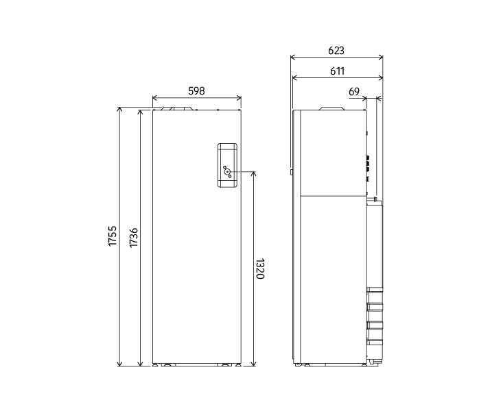 Υδραυλική μονάδα εσωτερικού χώρου Υδραυλική μονάδα εσωτερικού χώρου