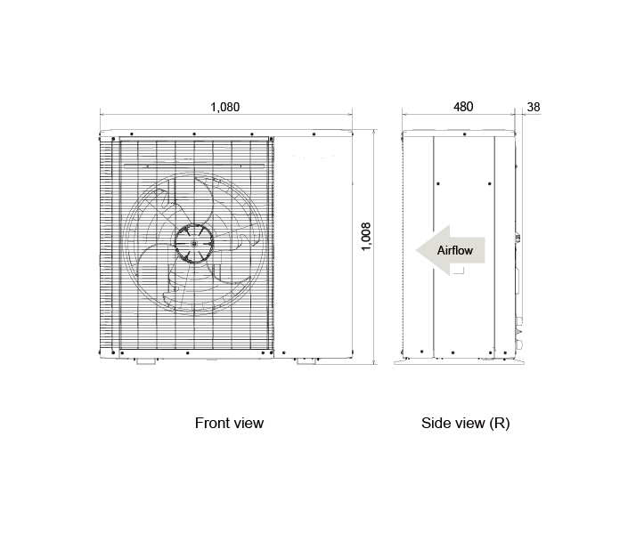 Μονάδα εξωτερικού χώρου Μονάδα εξωτερικού χώρου