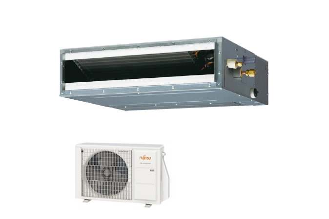 Μονάδα εσωτερικού χώρου, τηλεχειριστήριο, μονάδα εξωτερικού χώρου