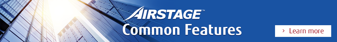 Airstage™ (VRF Systems) Common Features