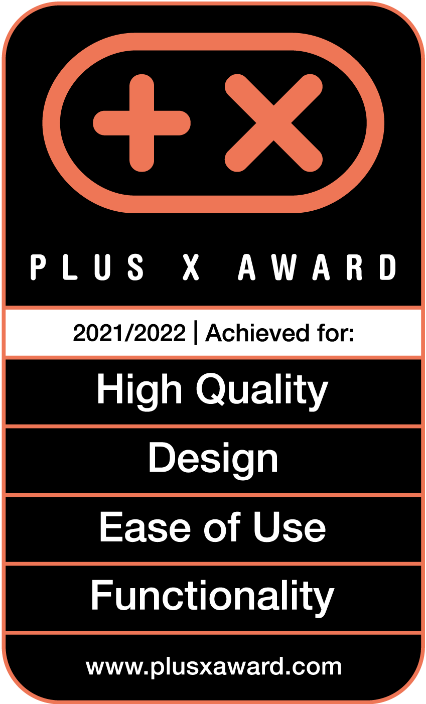 PLUS X AWARD logomark