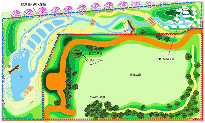 ビオトープの地図