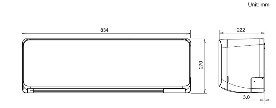 Jednostka wewnętrzna Jednostka wewnętrzna
