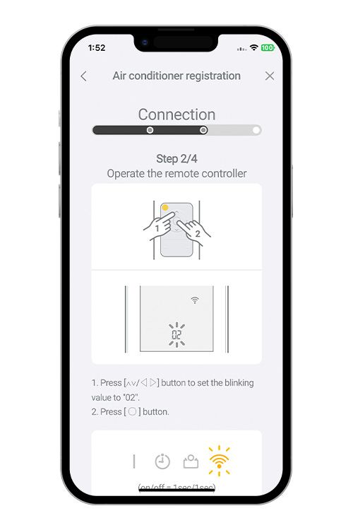 Press the WPS button on the WLAN router that you are connecting to. Refer to the operating manual of the WLAN router for the location of the button and how to press it.