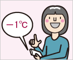 室内温度は適温に